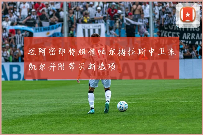 迈阿密即将租借帕尔梅拉斯中卫米凯尔并附带买断选项